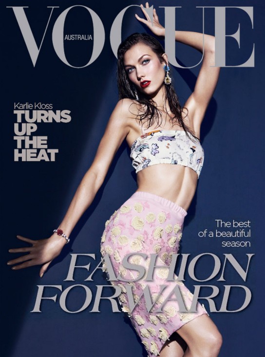 Karlie Kloss Vogue Australia March 2012