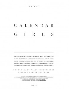 VMan #25 Calender Girls